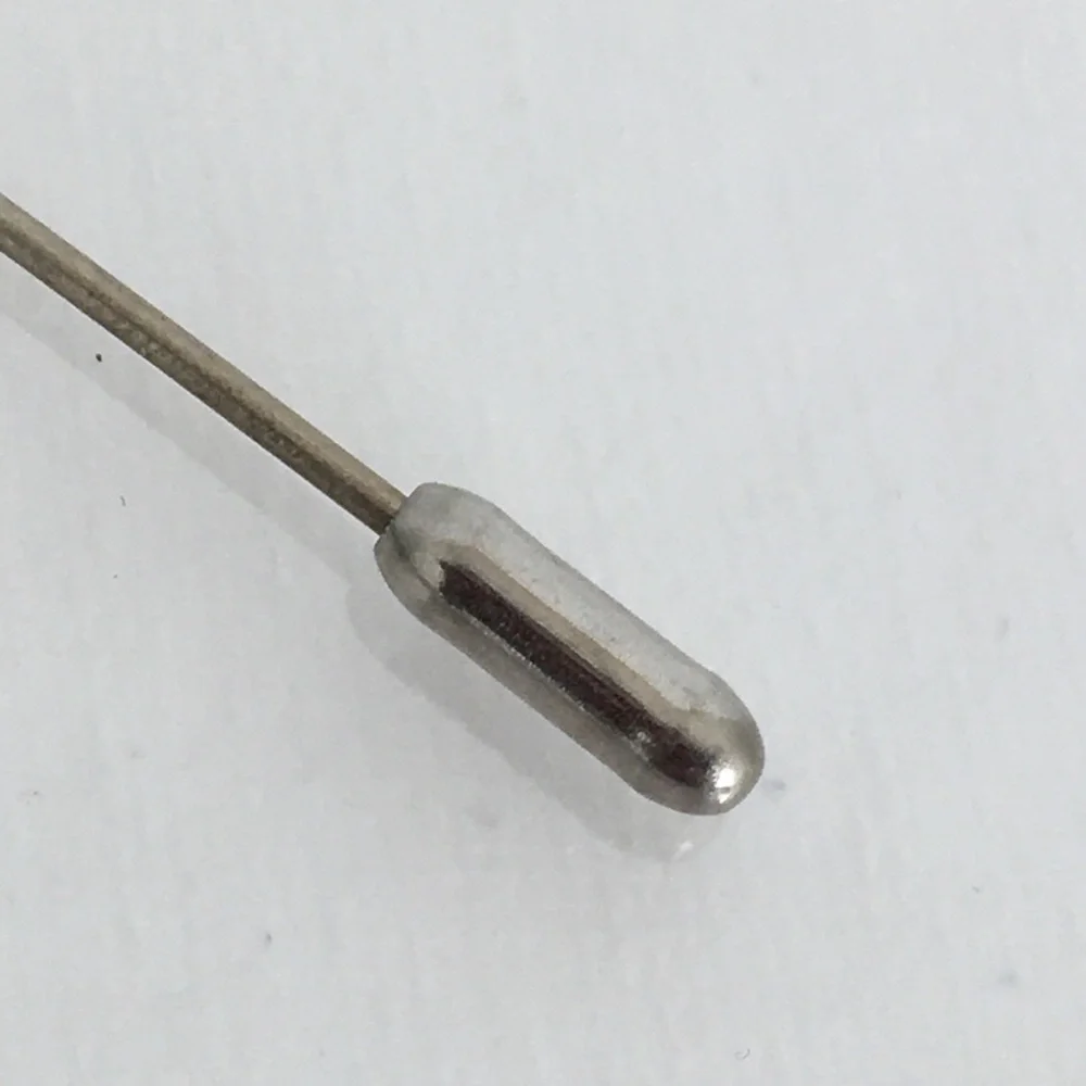 Vintage Sterling Silver Strawberry Stick Pin Hat Pin Old Estate Jewelry Retro